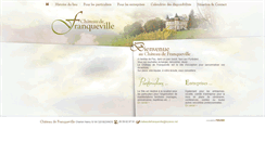 Desktop Screenshot of chateau-de-franqueville.com